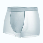 4 Pack Men's Breathable Ice Silk Antibacterial Sports Trunks