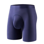 2 Pack Men's Anti-Chafing Seamless Breathable U-Pouch Boxer Briefs