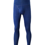 Men's High-rise Cotton Thermal Bottoms With Fly
