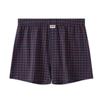 3 Pack Men's Breathable Relaxed Fit & Loose-Fit Plaid Home Shorts