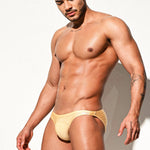 Men’s Sexy Low-rise Shiny Swim Briefs
