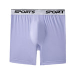 6 Pack Men's High-Rise Anti-Chafing Running Lightweight Boxer Briefs