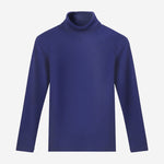Men's Mid-high Collar Warm Cold-proof Long-sleeved Bottoming Shirt