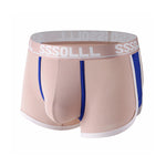 3 Pack Men's Mid-Rise Ice Silk Mesh Trunks