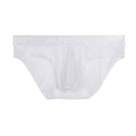 3 Pack Men's Ultra-Thin Ice Silk Briefs with Separation Pouch and Breathable Cooling Comfort