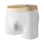 3 Pack Men's Stay-Put Fit Stretch Fabric Seamless Comfort Trunks