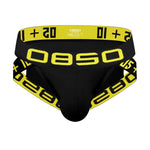 2 Pack Men's Breathable Personalized Low-Rise High-Elastic Briefs
