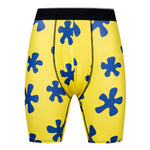 2 Pack Men's Printed High-Stretch Relaxed Fit Sport Activewear Tights
