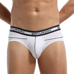 3 Pack Men's Comfortable Sporty Breathable Low-Waist Sexy Briefs