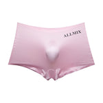 2 Pack ALLMIX Men's Seamless 3D Convex Pouch Trunks