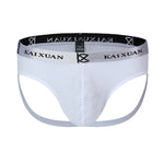 3 Pack Men's Mesh Thong with Stretch & Breathable 3D Support Pouch