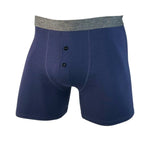 3 Pack Men's Ultra-Soft Breathable Cotton Button Fly Midway Briefs