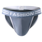 3 Pack Men's High-Cut Sexy Comfortable U-Convex Breathable Briefs