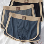 4 Pack Men's Odor-Control Comfy Waistband Skin-Friendly Boxer Briefs
