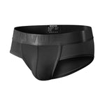 3 Pack Men's Single-Layer Sheer Ice Silk U-Pouch Low-Rise Briefs