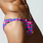 2 Pack Men's Printed Snug-Fit & Personalized Style Briefs