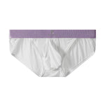 3 Pack Men's Ice Silk Breathable Mesh Low-Rise Classic Briefs