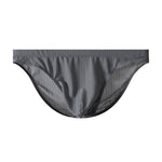 3 Pack Men's Sexy Solid Color Breathable Comfy Waistband Soft Briefs