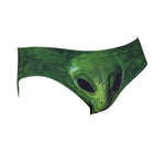 Men's Bold Prints Sporty Cut Anti-Chafing UV Protection Swim Briefs