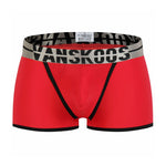 2 Pack Men's Seamless Snug Fit Separate Pouch Smooth Trunks