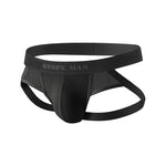 2 Pack Men's Low-Rise Ice Silk Breathable Mesh Jockstrap