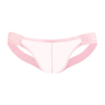 2 Pack Men's No-Waistband Jockstrap with Textured Pattern