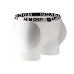 2 Pack Men's Lifting Breathable with Removable Foam Butt Pads Shapewear