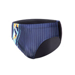3 Pack Men's Anti-Chafing Stretch Fit Moisture Wicking Lining Swim Briefs