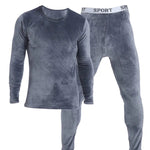 Double Heavyweight Fleece Thermal Underwear Set