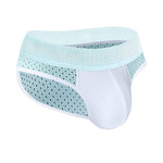 2 Pack Men's Mesh Loose Fit Sport Low-Rise Briefs