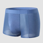 Men's U Convex Pouch Seamless Modal Trunks