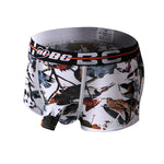 2 Pack Men's Ventilated Gusset Easy-Access Fly Sexy Trunks
