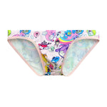 2-pack Men's Breathable Sports Cartoon Print Bikini