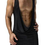 Men's Sleeveless Homewear Gym Jumpsuit