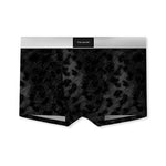 3 Pack Men's Ice Silk Leopard Print Trunks