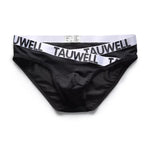 3 Pack Men's Minimalist Mesh Bikini with Crossed Waistband