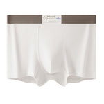 3 Pack Men's Cotton Breathable Antibacterial Quick-Dry U-Shaped Trunks