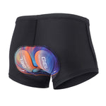 Men's Sporty Silicone Gel Padding Quick-Dry & Gradient Color Activewear Tights