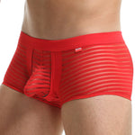 Men's Striped Breathable Support Underwear with Separate Pouch