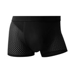 4 Pack Men’s Ice Silk Cooling Mesh Trunks