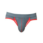 2 Pack Men's Breathable Side-Open Thin and Lightweight Supportive Fit Briefs