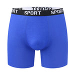 5 Pack Men's Moisture-Wicking Anti-Chafing Sporty Cut Stay-Put Fit Comfort Boxers Briefs
