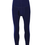 Men's High Waist Plus Fleece Cotton Warm Pants with  with Fly