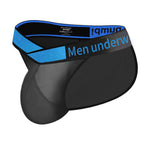 2 Pack Men's Ultra-Thin Semi-Transparent Sexy Sports Bikini