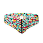 3 Pack Men's Trendy Prints Sexy Day-Long Comfort Cooling Touch Briefs