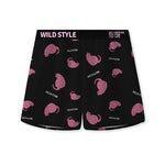 3 Pack Men's Pink Leopard Print Trendy Lightweight & Airy Boxers Briefs