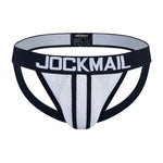 2 Pack Men's Supportive U-Pouch Day-Long Comfort Chafe-Free Design Jockstraps