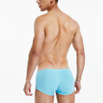 2 Pack Men's Stretch Fit Lightweight & Airy Solid Color Premium Comfy Trunks