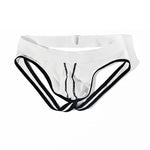3 Pack Men's Breathable Mesh Sexy Moisture-Wicking 3D Cutting Jockstrap