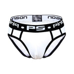 3 Pack Men's Sporty Cut Breathable Mesh Solid Color Seamless Briefs